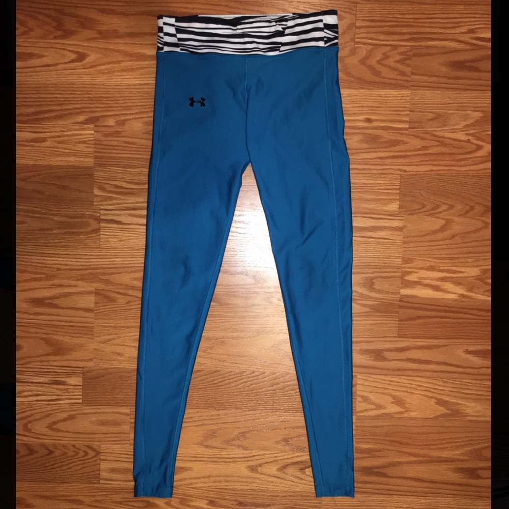 ColdGear Fitted blue leggings